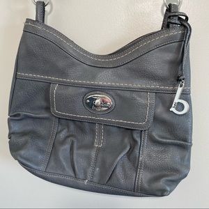 b.o.c. Faux Leather Brown Crossbody Bag purse